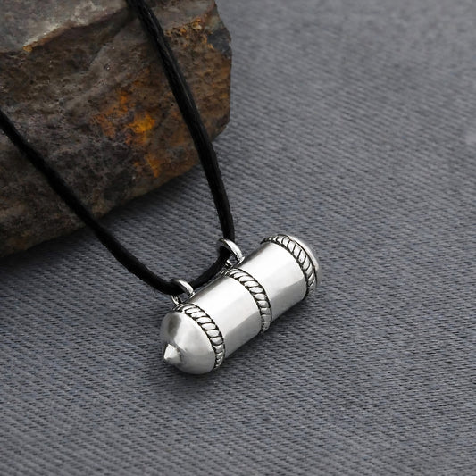 Antique 925 Silver Taweez Kavach Amulet Pendant