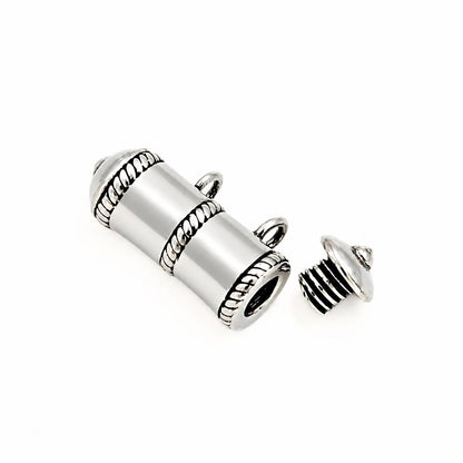 Antique 925 Silver Taweez Kavach Amulet Pendant