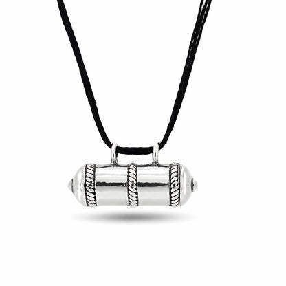 Antique 925 Silver Taweez Kavach Amulet Pendant