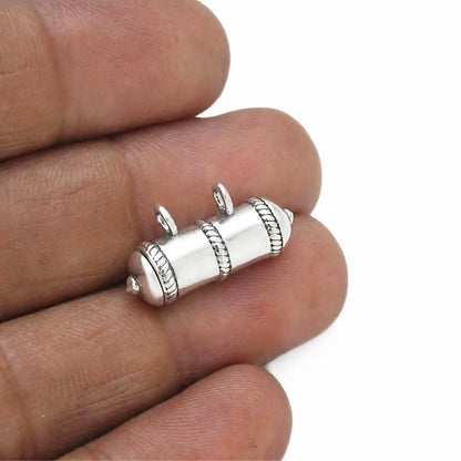 Antique 925 Silver Taweez Kavach Amulet Pendant