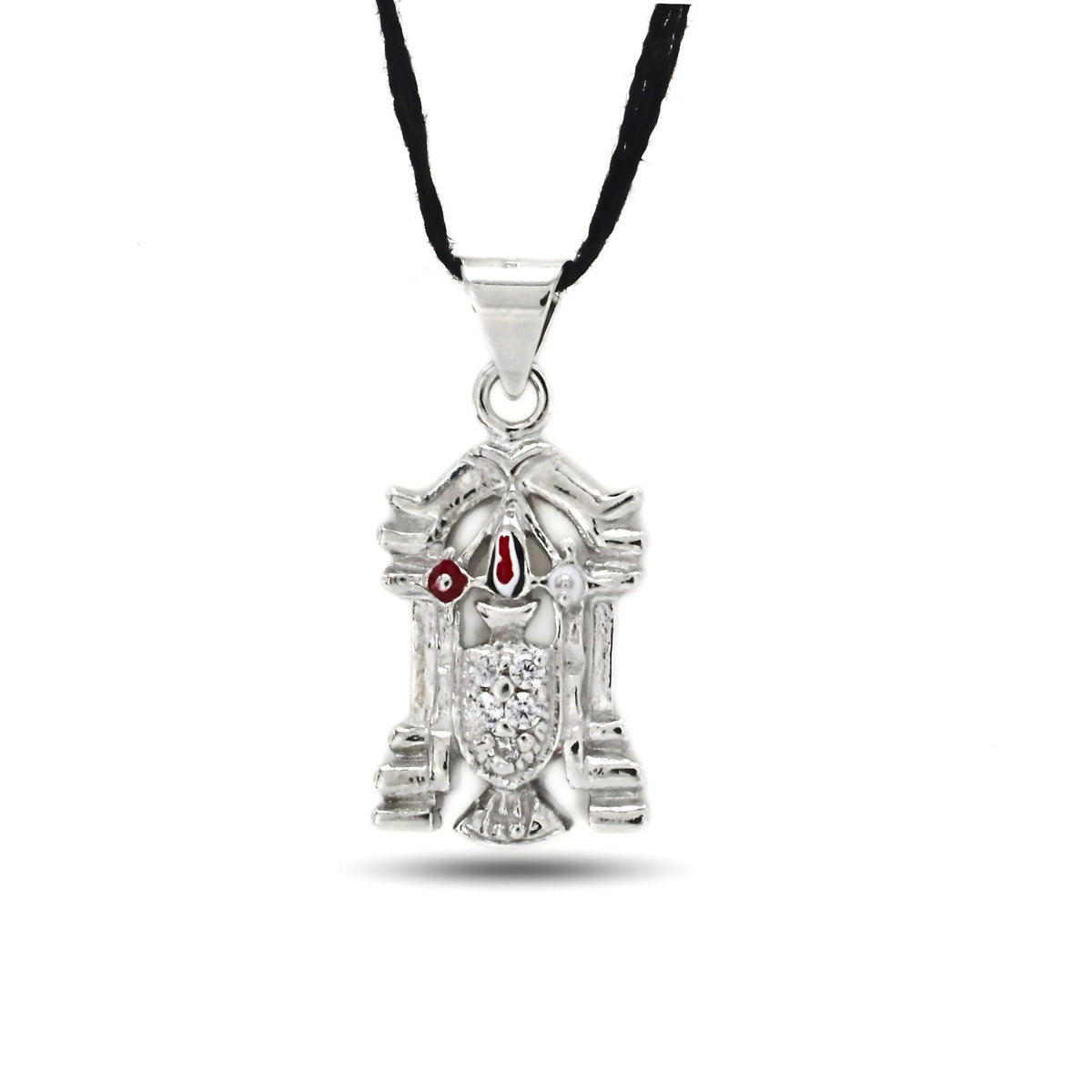 Lord Venkateswara 925 Silver Devotional Pendant