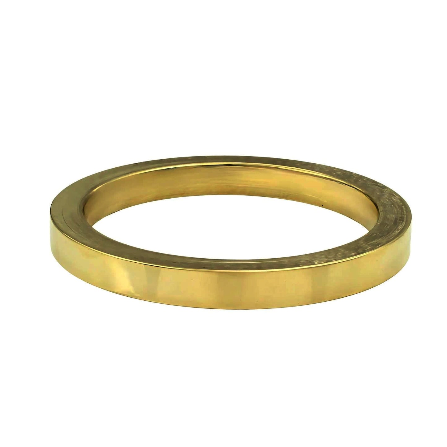Heavy Solid Square Jointless Brass Kada for Men - Pital ka kada