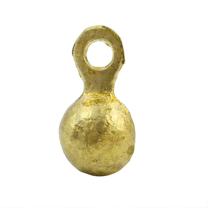 Pital ki goli Pure Brass Ball Pendant for Lal Kitab remedy and Astrology