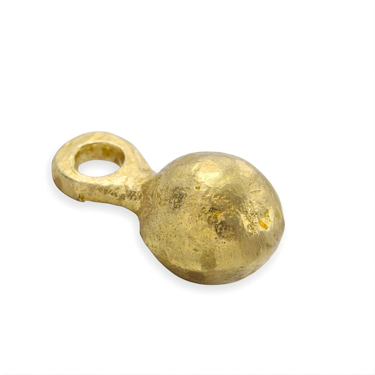 Pital ki goli Pure Brass Ball Pendant for Lal Kitab remedy and Astrology