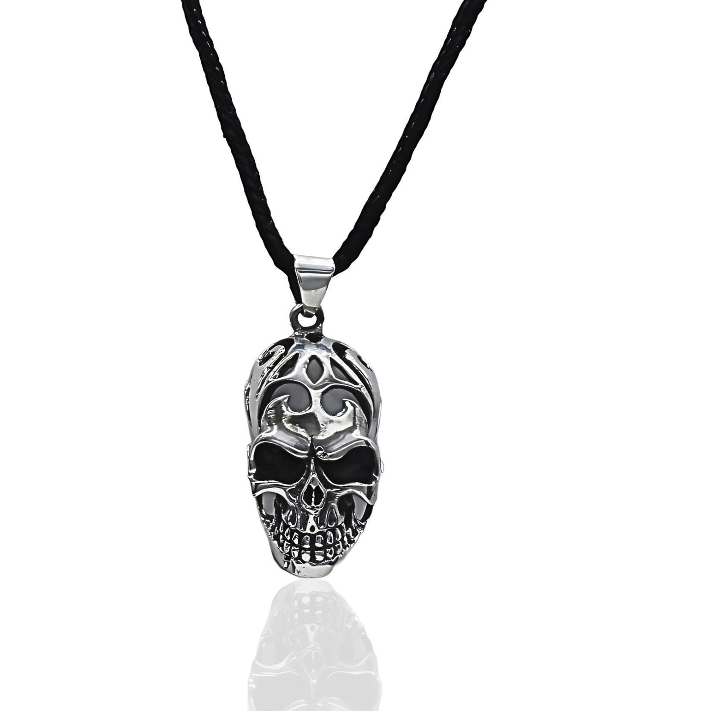 925 Real Silver Men's fabulous Silver Oxidized fabulous Skull Pendant