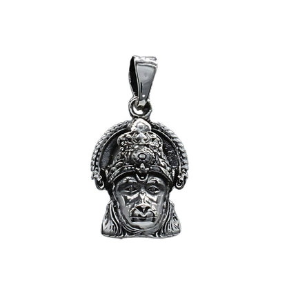 Real Silver Oxidized Hanuman Face daily Wear Excellent gifting Pendant