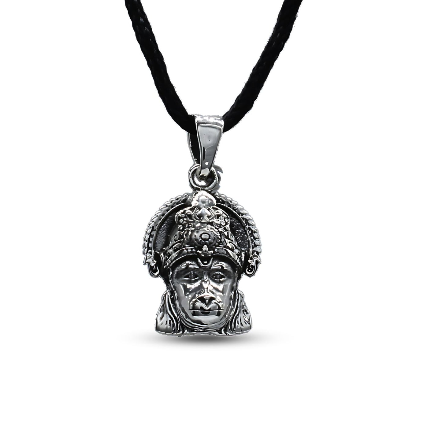 Real Silver Oxidized Hanuman Face daily Wear Excellent gifting Pendant