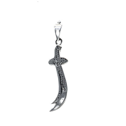 Real Silver Excellent handmade Sword design Unisex Pendant