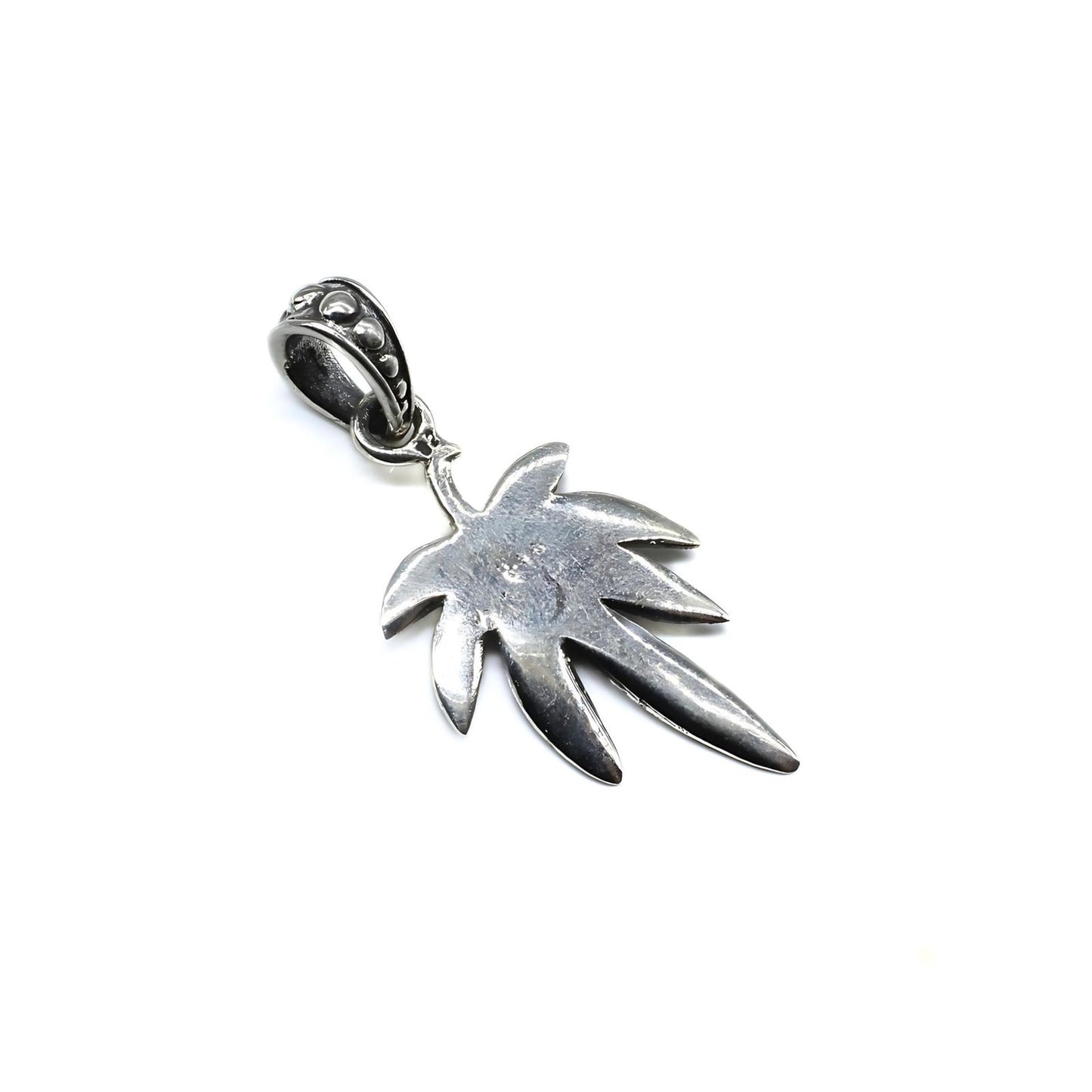 Amazing Palm Tree Real Silver Unisex Pendant