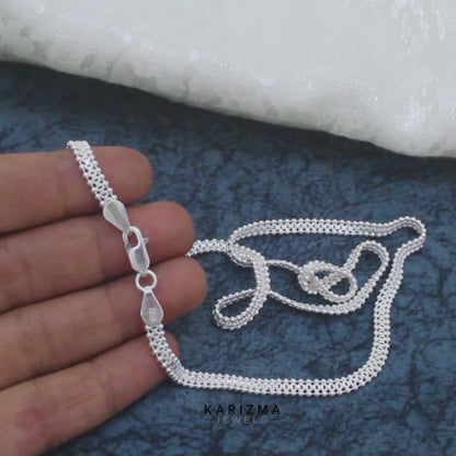 Authentic 925 Sterling Silver 20 Inch Chain