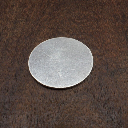 Pure Silver Plain Coin Round Piece Astrology healing Chandi ka Tukra