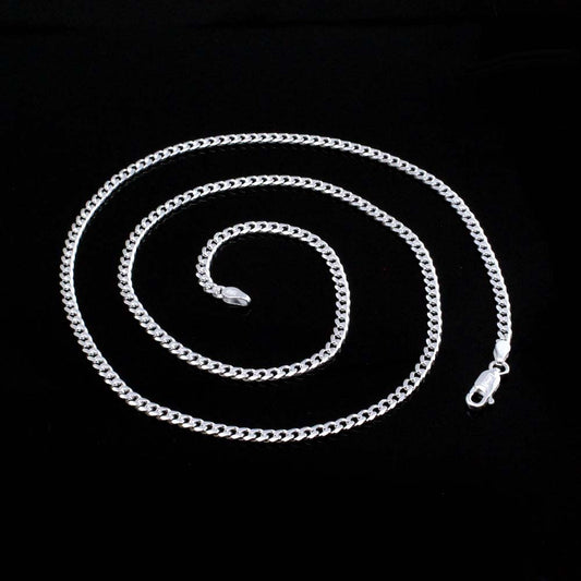 925 Solid Sterling Silver Neck Chain 20"