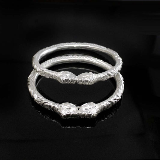 Real 925 Silver Bangles Bracelet