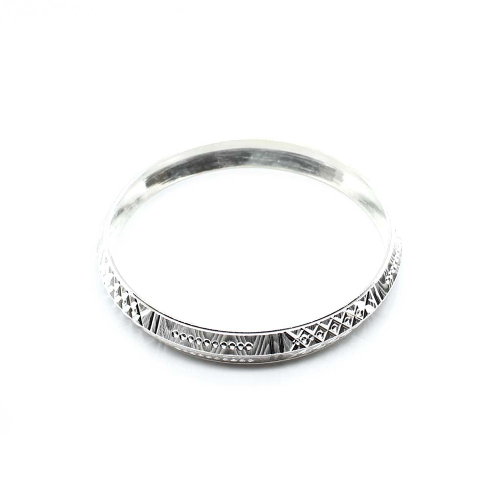 Sterling Silver Men's Bangle silver Bracelet