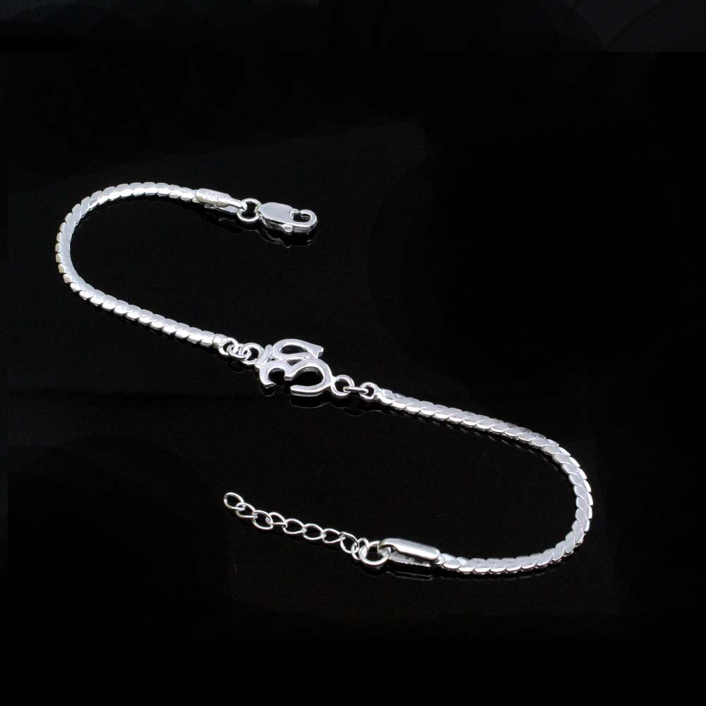 OM Ohm Aum Symbolic Religion Jewelry Stainless Steel Hindu Cuff Bracel –  Myjewel India