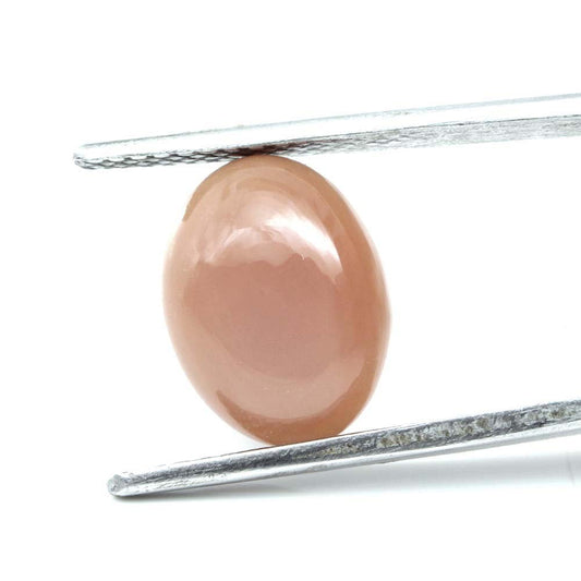 4.35Ct Natural PINK MOONSTONE Oval Cab Gem