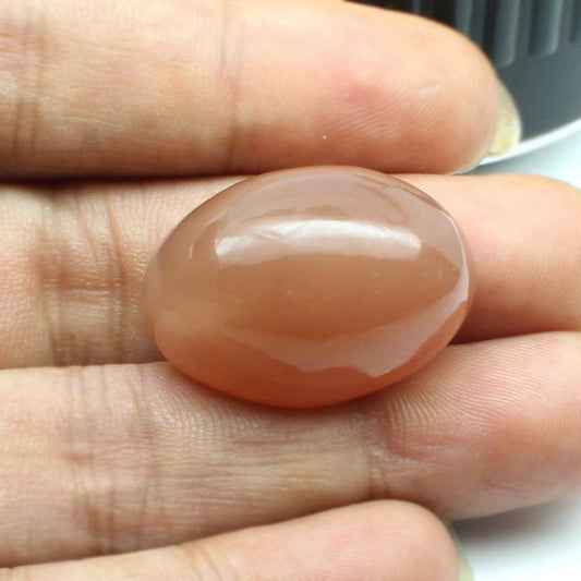 Rare Huge 40.9Ct Natural PINK MOONSTONE Oval Cab Gem