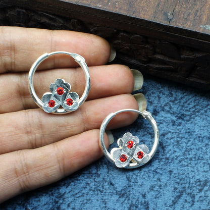 Hoop Hinged Earrings for women 