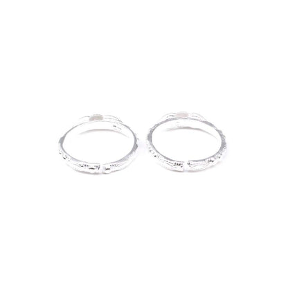 Ethnic Style Real 925 Silver Indian Women Toe Ring