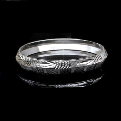 990 Sterling Silver Men's Bangle