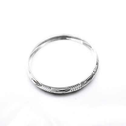 990 Sterling Silver Men's Bangle