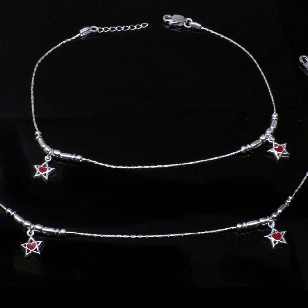 Rhinestone Chain Women's Anklets Silver Color Color Luxury Bracelet on Leg  - China Anklets and Jewelry price | Made-in-China.com