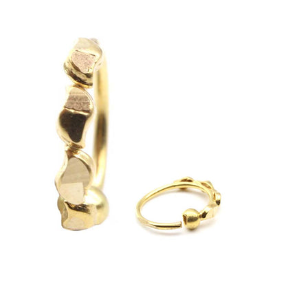 Traditional 14K Real Gold Nath 