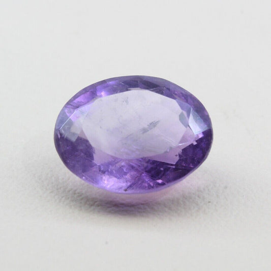 6.45Ct Natural Amethyst (Katella) Oval Faceted Purple Gemstone
