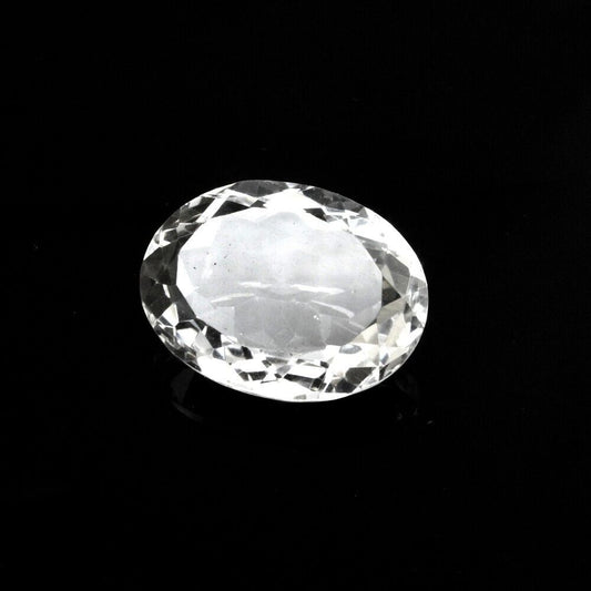 46.9Ct Natural Clear Crystal Quartz Oval Fine Gemstone