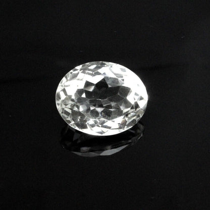 34.8Ct Natural Clear Crystal Quartz Oval Fine Gemstone