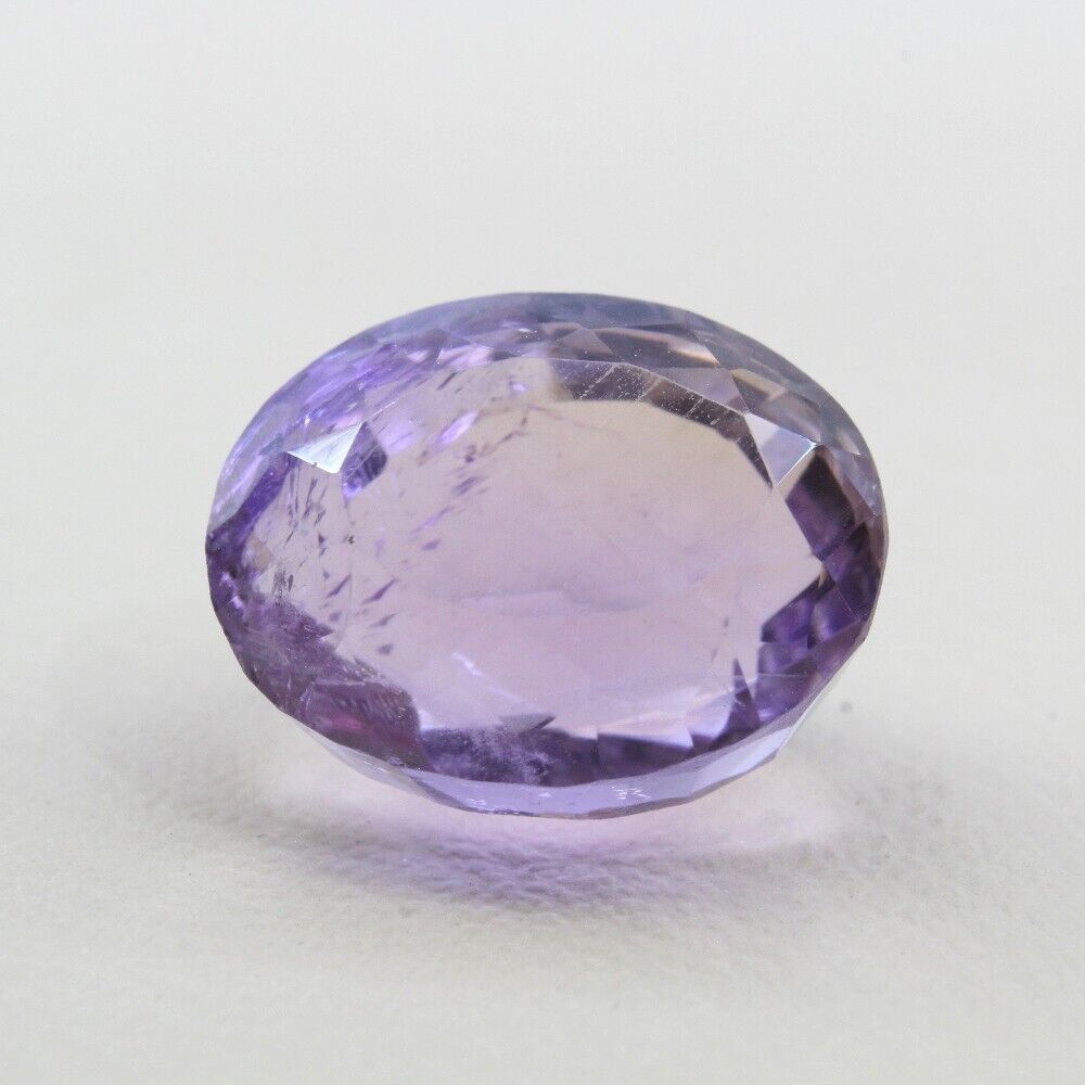 10.2Ct Natural Amethyst (Katella) Oval Faceted Purple Gemstone