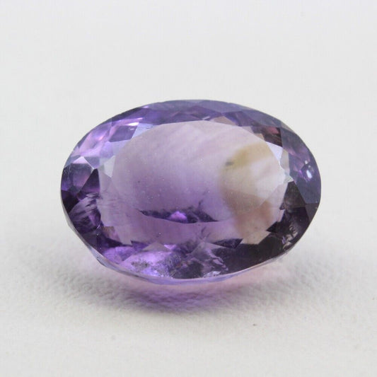 9.35Ct Natural Amethyst (Katella) Oval Faceted Purple Gemstone
