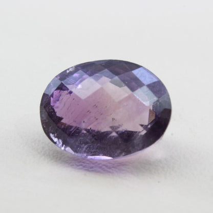 9.15Ct Natural Amethyst (Katella) Oval Faceted Purple Gemstone