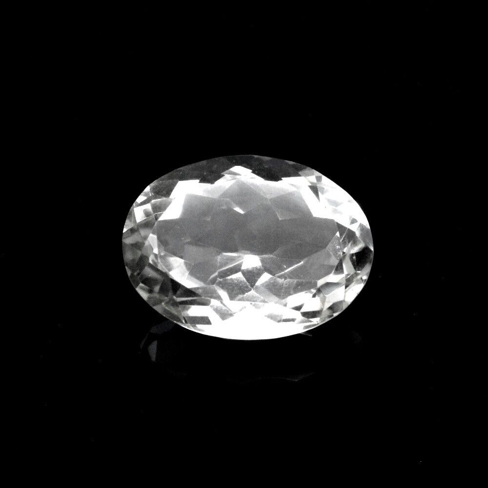 41.4Ct Natural Clear Crystal Quartz Oval Fine Gemstone