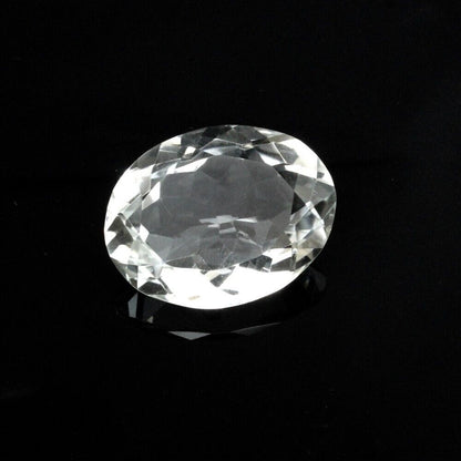 51.1Ct Natural Clear Crystal Quartz Oval Fine Gemstone