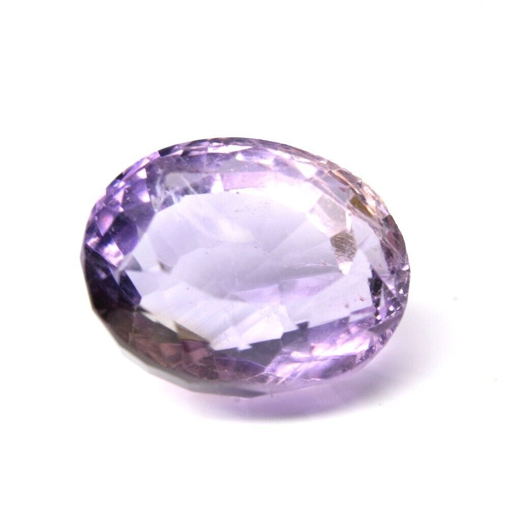 10.2Ct Natural Amethyst (Katella) Oval Faceted Purple Gemstone