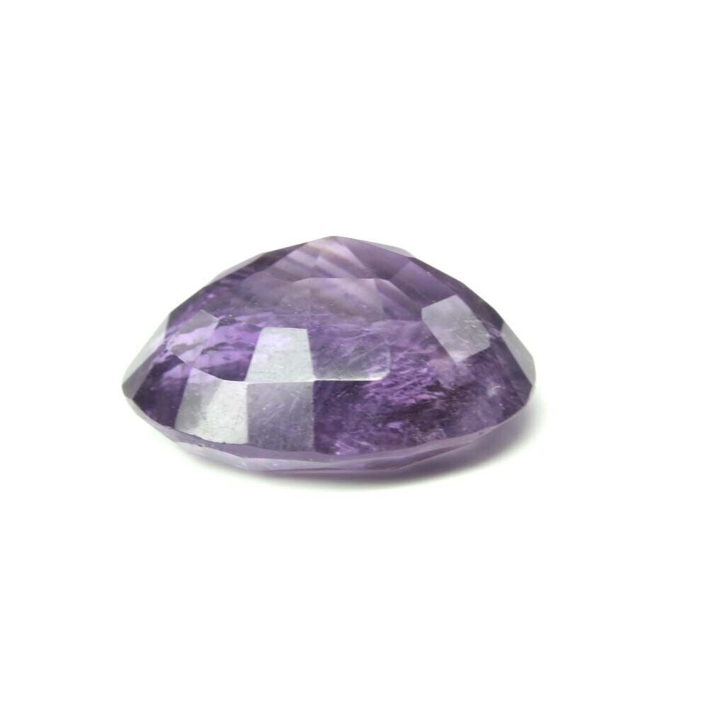 6.7Ct Natural Amethyst (Katella) Oval Faceted Purple Gemstone