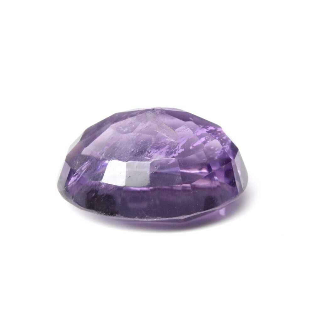 6.45Ct Natural Amethyst (Katella) Oval Faceted Purple Gemstone