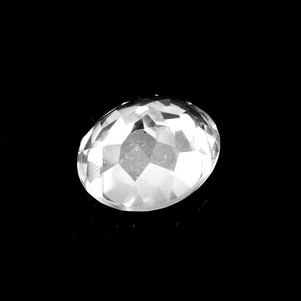 49.3Ct Natural Clear Crystal Quartz Oval Fine Gemstone