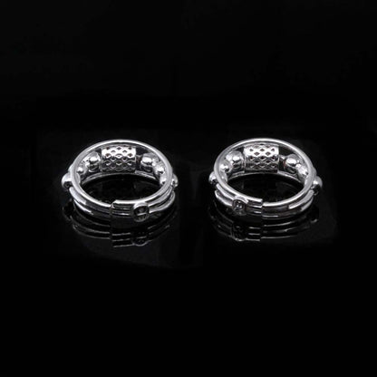 Real 925 Silver Women Toe Ring Pair