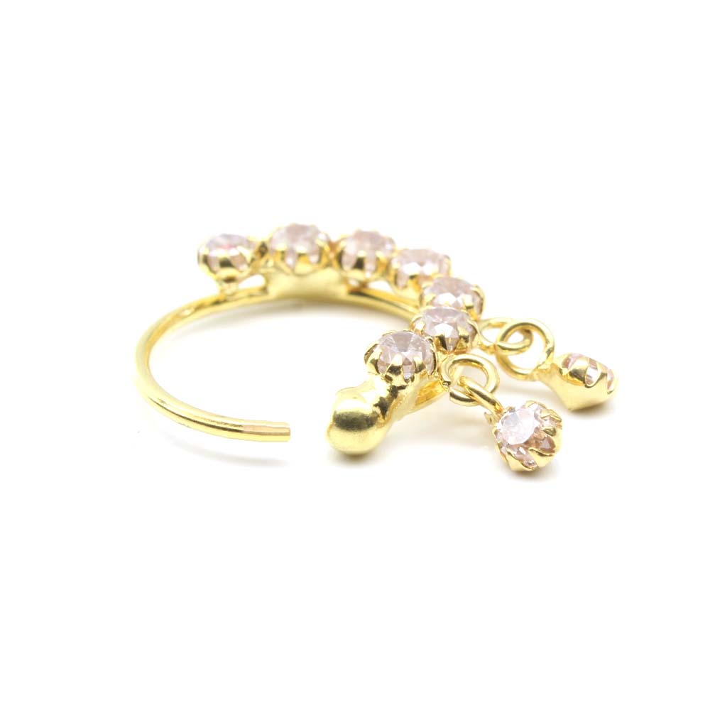 Buy nath in Real Gold for ladies at afordable price