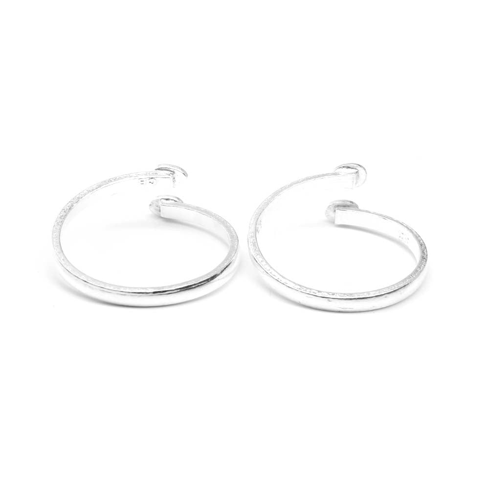 Indian Style 925 Real Sterling Silver Toe THUMB Rings