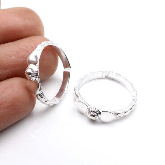 Indian sterling silver adjustable Toe Rings bichia for women