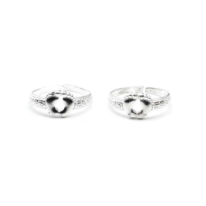 Real 925 Silver bichhiya for women Toe Ring Pair