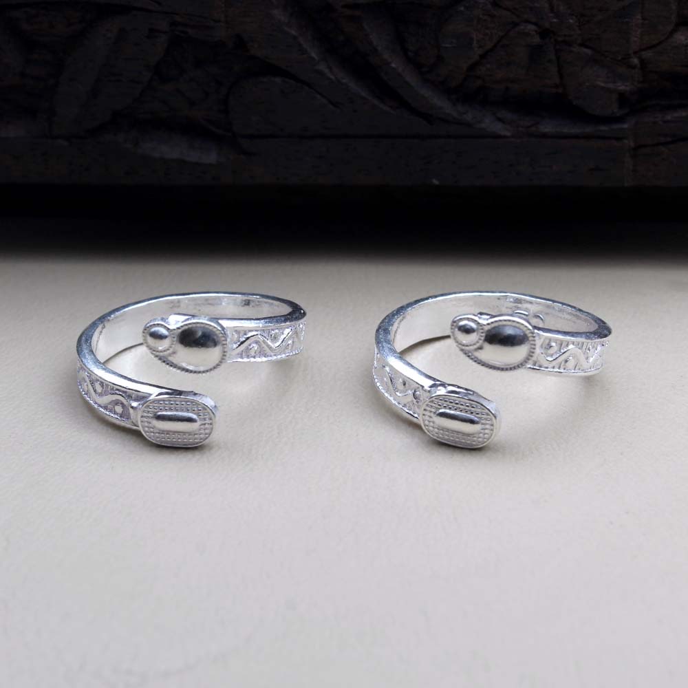 The Ahirupu Silver Toe-Rings — KO Jewellery