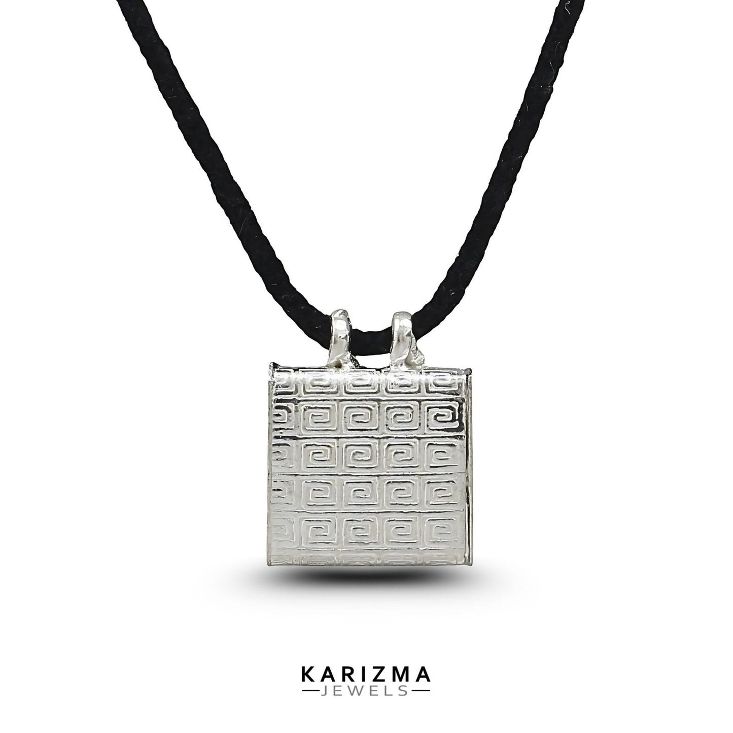 Real Sterling Silver Tabiz Pendant locket Container Open able lal kitab remedy