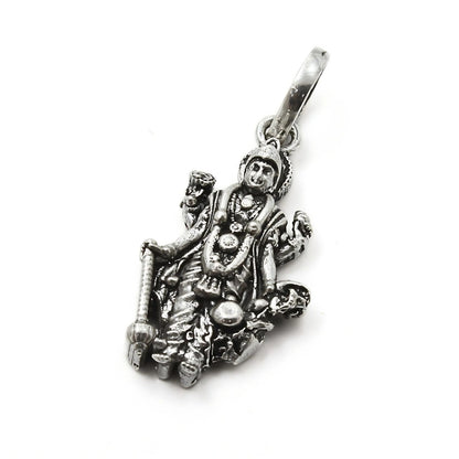 925 Real Sterling Silver Lord Vishnu Pendant