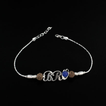 925 Real Silver Bracelet Bro Rakhi 8"
