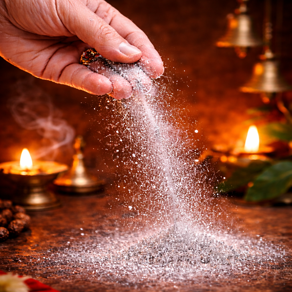 Pure silver dust Chandi ka burada for lal kitab remedy