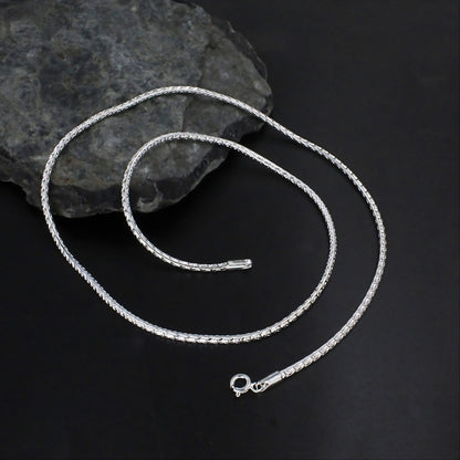 20 Inch 925 Silver Chain – Simple & Timeless Women’s Jewelry
